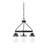 Georgetown 3 - Light Dimmable Wagon Wheel Chandelier