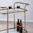Gunter Metal Bar Cart