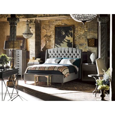 Ensemble de chambre configurable avec lit à panneaux Julesburg
