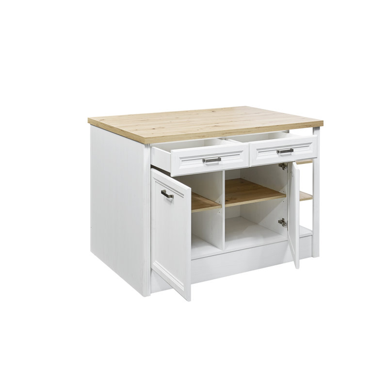 Allensby 130 Cm Kitchen Island
