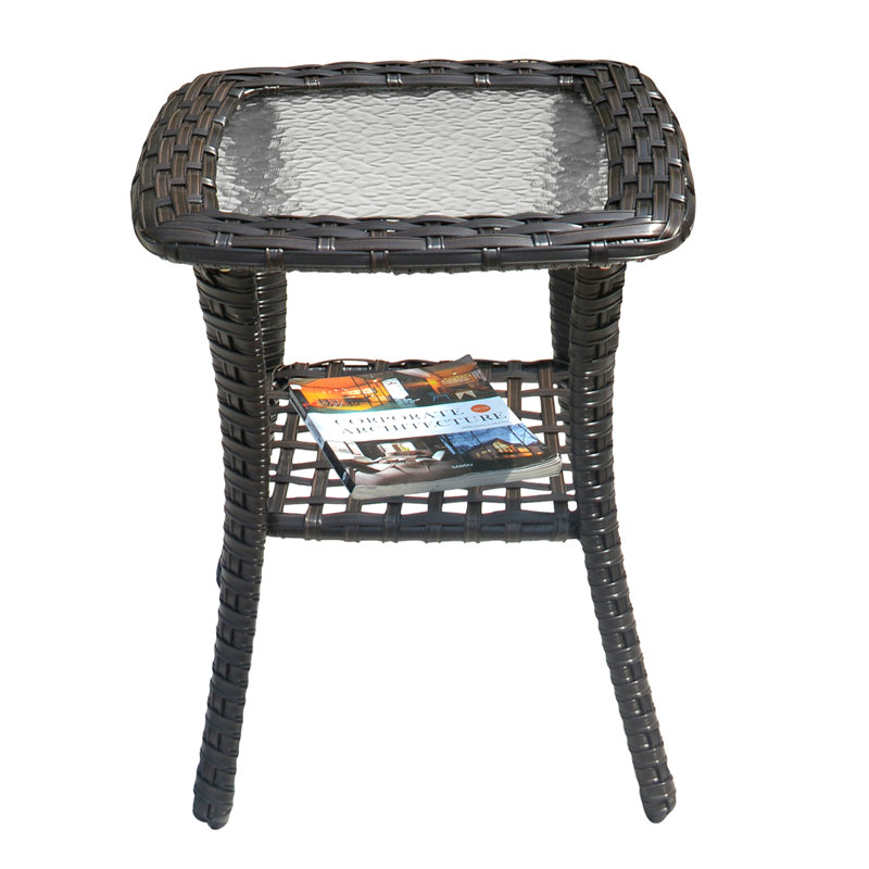 Table basse Floson, Brun