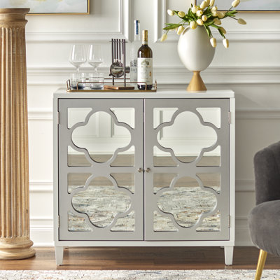 Wealdstone Solid and Manufactured Wood Standard Accent Cabinet 
