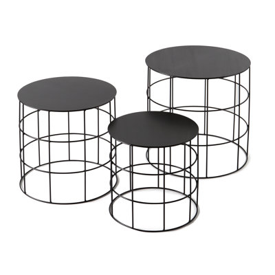Reton Pedestal Nesting Tables