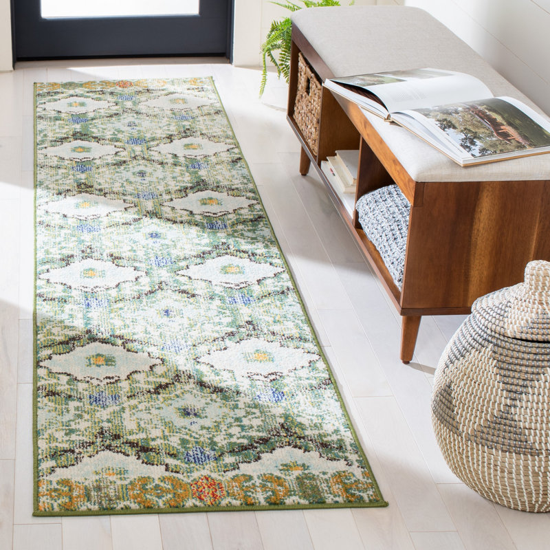 Tapis oriental Dylanthomes Performance, Tapis de couloir 2 pi x 8 pi