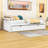 Dovber Twin Size Wooden Daybed with Trundle-868705218