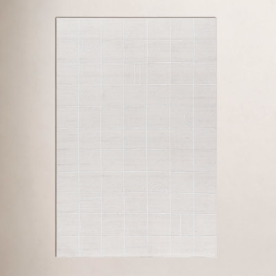 Loeb Hand Tufted Wool Cream Rug
