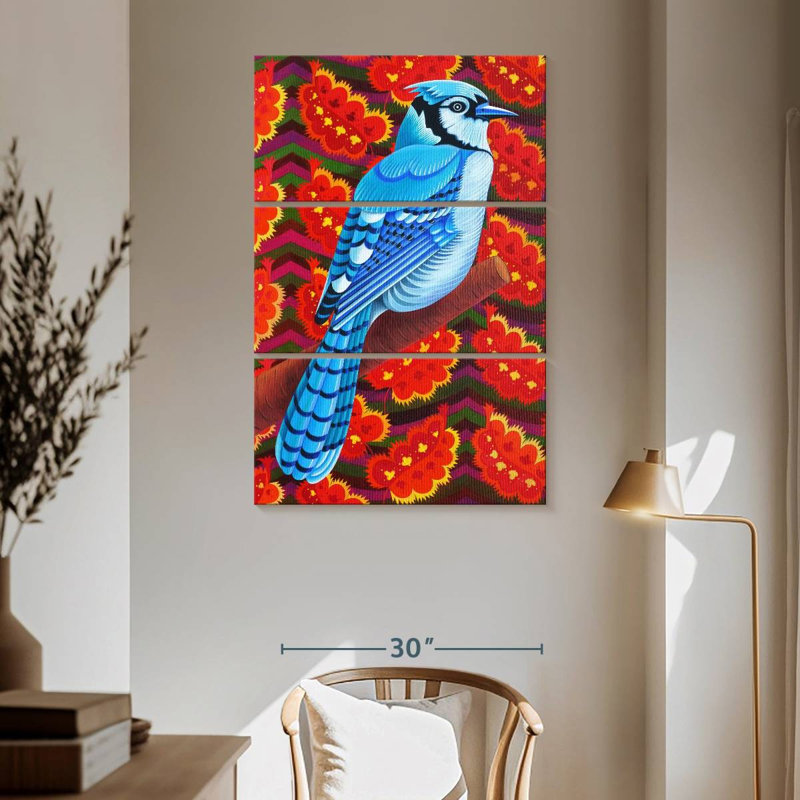 Brampt Blue Jay Sanctuary, 65" H x 42" W