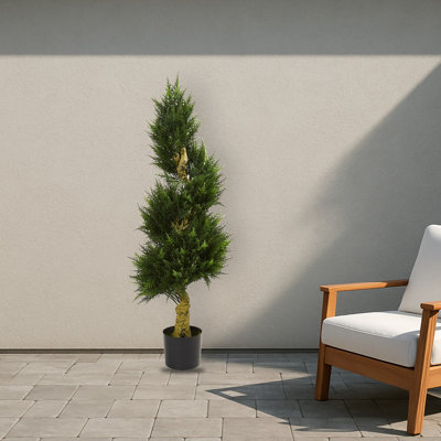 Spiral Cypress Artificial Tree