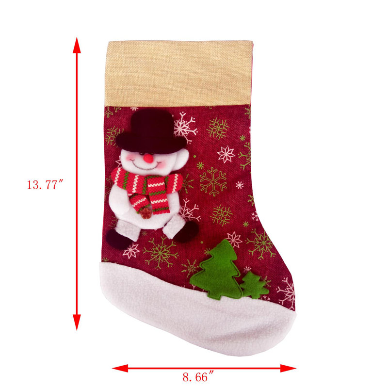 Sac de Noël 14 x 9 po