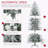 7.5ft Tall Prelit Artificial Christmas Tree with Lights
