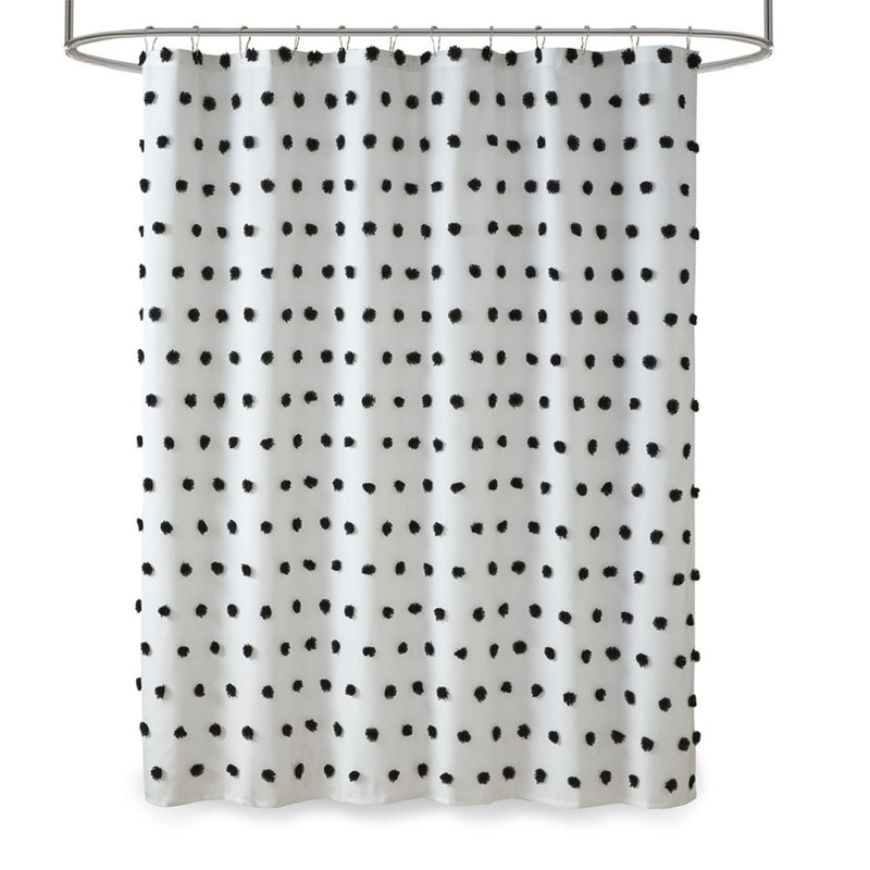 Shower Curtain, Black