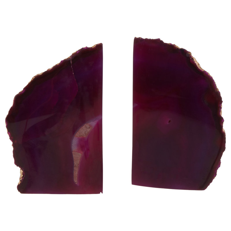 Crystal Non-Skid Bookends
