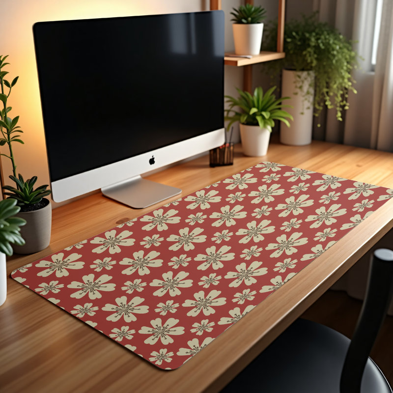 Polyester Desk Pad, 14.4x12.1