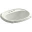 Portrait® 8 Degree Oval Drop-In Bathroom Sink with Overflow-10940337-19195589