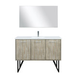 Lancy 48 in W x 20 in D Single Bath Vanity Mirror and Faucet Set