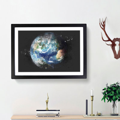 Our Planet Earth - Picture Frame Graphic Art Print
