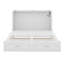 Armoire-lit escamotable pour grand lit escamotable avec tiroir de rangement, port USB, station de charge, cadre de lit escamotable en bois pour bureau à domicile ou petite pièce-85688878