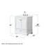 Ensemble de meuble-lavabo simple avec comptoir en quartz Deborah-92725499-92725501-98078314
