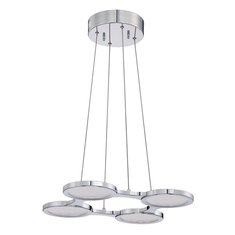 Lustre géométrique à un état/unique 4 lumières Rennes