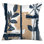 Botanical Line Art Pillow, Cool Pattern  Pillows