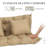 Tufted Porch Swing Cushions-16584960