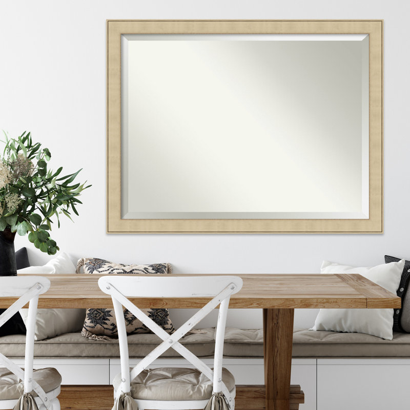 Miroir d'appoint mural Anusoya, 34 po x 44 po