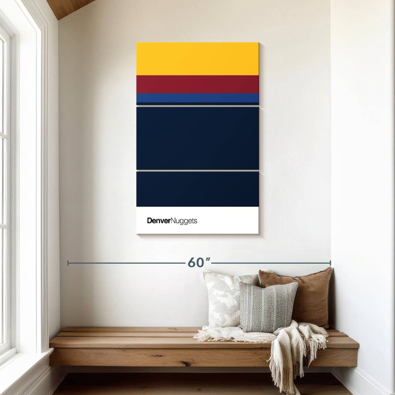 Sireci Denver Nuggets, 45" H x 28" W