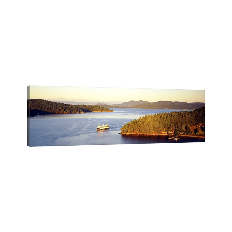 San Juan Islands Washington USA - Wrapped Canvas Panoramic Print, 152.4 cm H x 50.8 cm W x 1.91 cm D