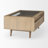 Glass Top Single Coffee Table