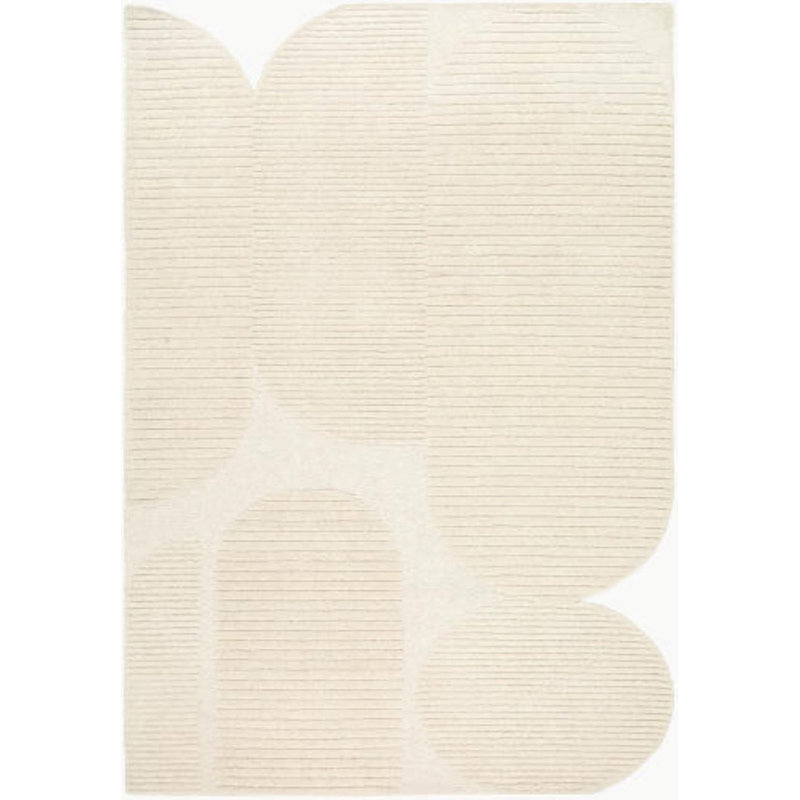 Tapis d'intérieur touffeté à la main Tate, Rectangle 6 pi x 9 pi