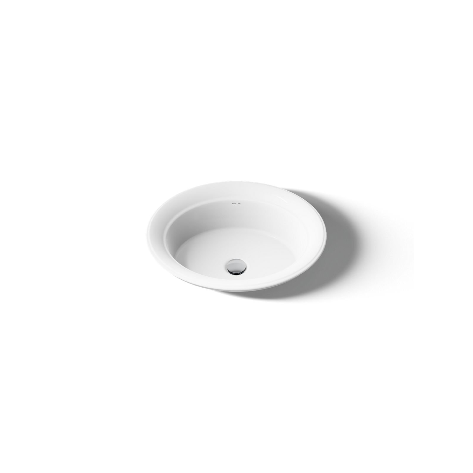 Artifacts 21 In. Oval Drop-In Bathroom Sink