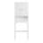 Over The Toilet Storage Cabinet, Bathroom Shelf Over Toilet, Bathroom Storage Cabinet Organizer,Wood Bathroom Space Saver, White
