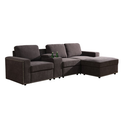 Millett 5 - Piece Upholstered Sectional