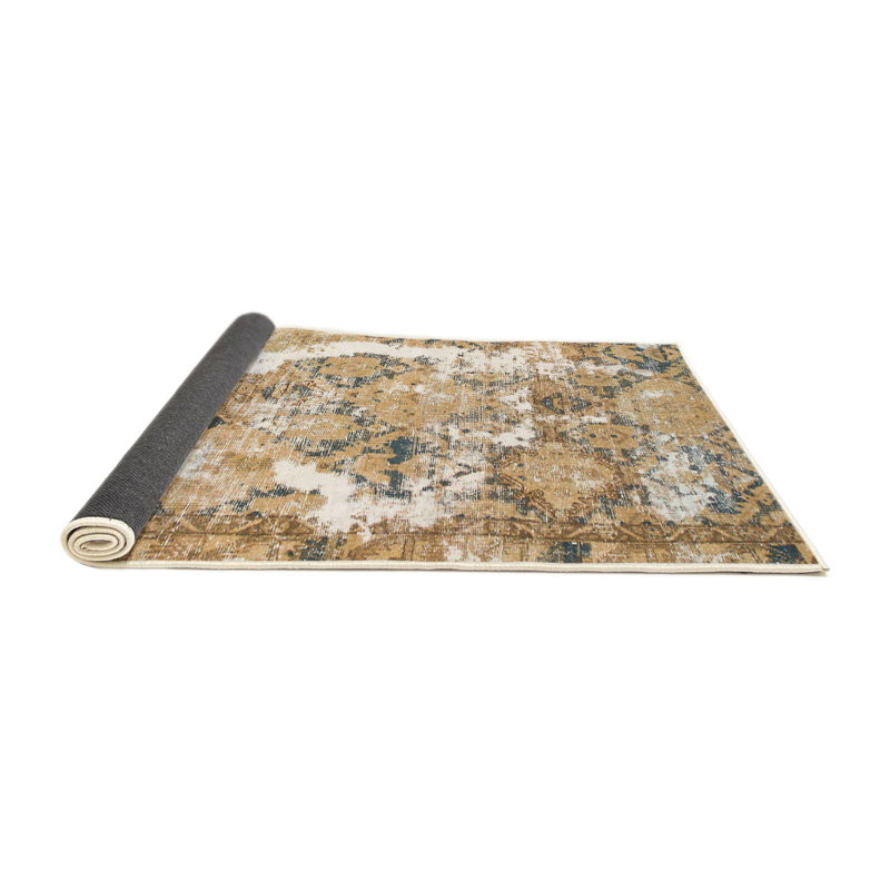 Stateline Wool Abstract Indoor Rug, Round 8'