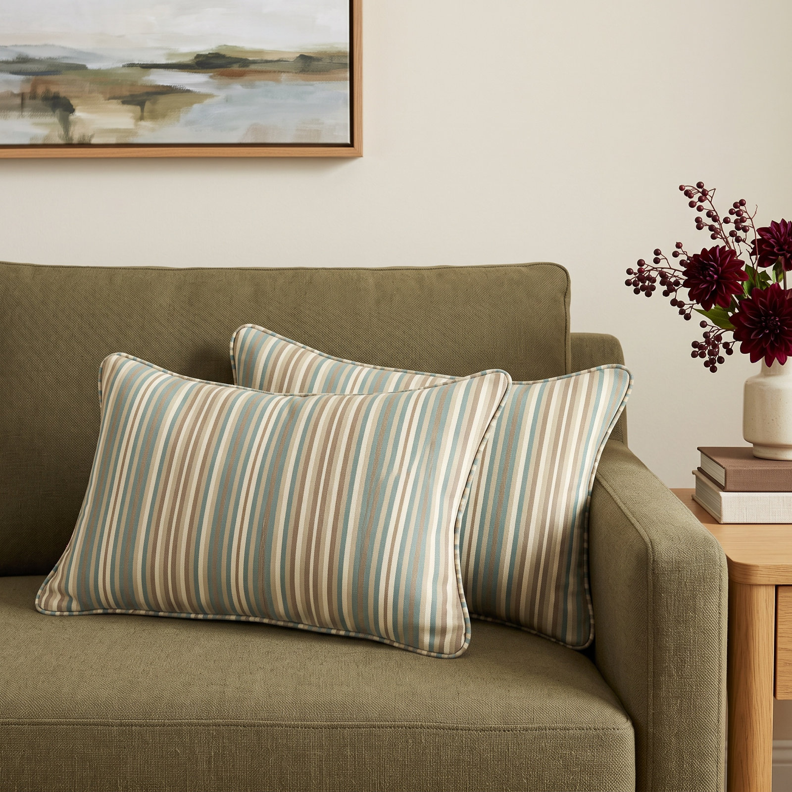 Zoa Sunbrella® Pillow Cover & Insert, 13"H x 20"W