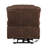 40.5” Wide Poseidon Upholstered Power Lift Recliner with Massage, Heat and USB Port-1538205541