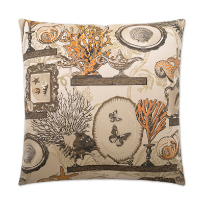 Coral Gardens Throw Pillow