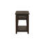 Frizzell Chairside Table with Storage Drawer & Shelf