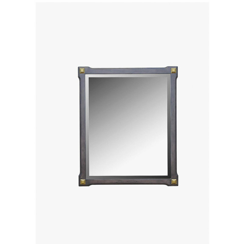 Miroir de surface laqué tabac House House, Brun