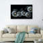 Ensemble de 1 tableau sur toile « Graines de pissenlit »-130026238-130026235