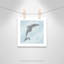 «Happy Shark», impression sur papier-47483544-47843017