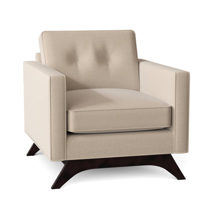 Fauteuil capitonné de 34 po de largeur Flinn