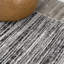 Tapis noir / gris Bonnyrigg Loom Modern Strie-1105640320