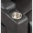Gunmetal Leather Aire Recliner W/Power Lift & Massage