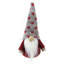 Ensemble de 3 décorations de Noël gnome rouge et brun 4,5 po