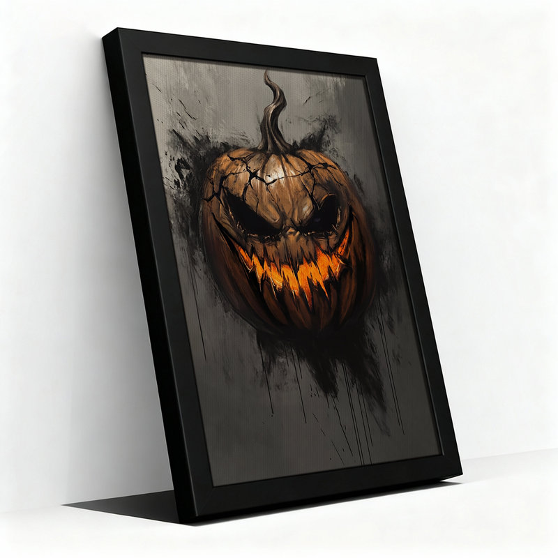 Art mural sur toile Spooky, 18"H x 12"W