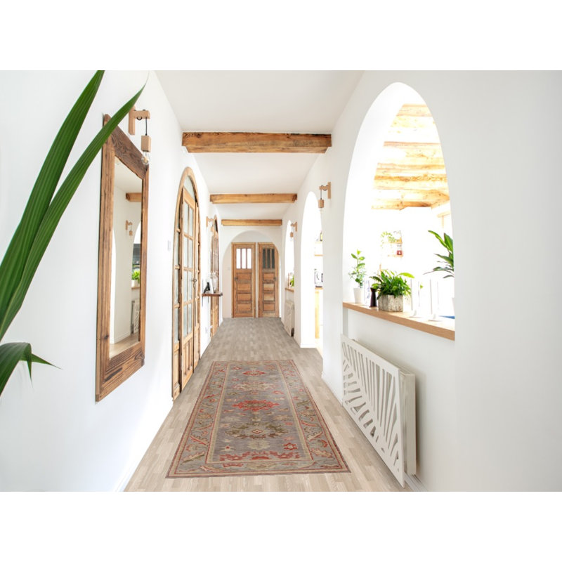 Tapis turc gris Oushak 3 x 10