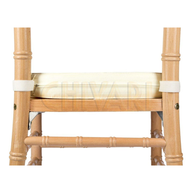 Ensemble de 2 chaises ToughWood Chiavari par Chivari, Naturel clair, 2