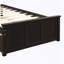 Lit plateforme avec lit gigogne simple-975025691