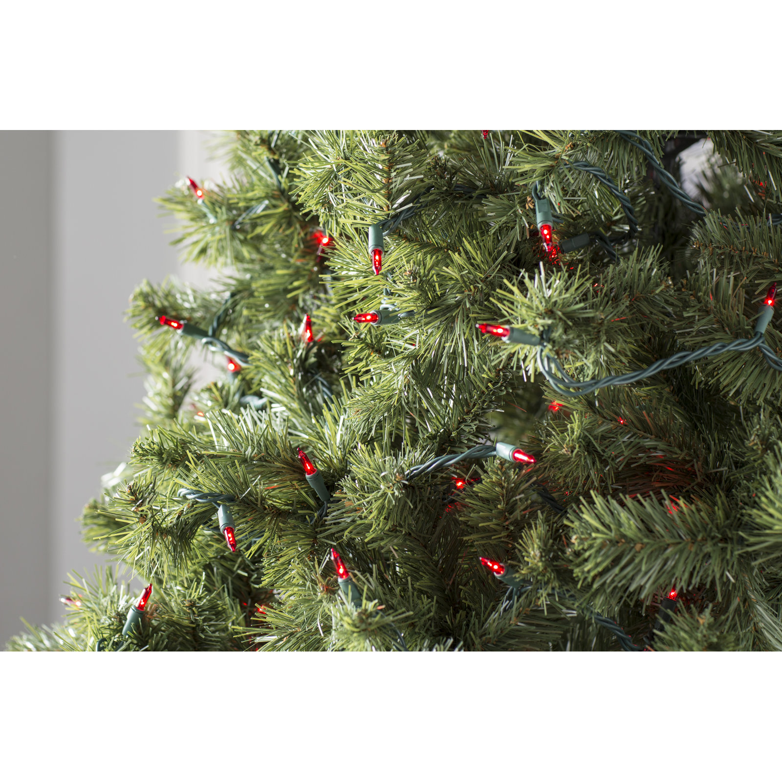 50.5' 100-Light String Lights, Red